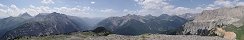 View from Aiguille Rouge (Hautes-Alpes, France)