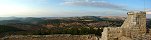 View from Saracen Castle at Ajloun (Jordan)