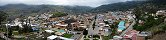 The city of Alaus from an overlook (Ecuador)