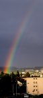 Rainbow in Ecublens (Near Lausanne, Switzerland)