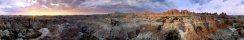 Sunrise in Badlands National Park (South Dakota, USA)