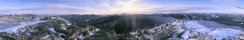 Adirondack High Peaks from Cascade (Upstate New York, USA)