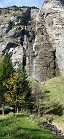 Mrrenbach waterfall near Stechelberg (Berner Oberland, Switzerland)