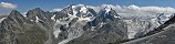 Pontresina Area from Corvatsch (Canton of Graubnden, Switzerland)