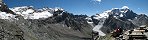 View from Combins to Vlan from Valsorey Cabin (Canton of Valais, Switzerland)