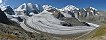 Pontresina Area from Diavolezza (Canton of Graubnden, Switzerland)