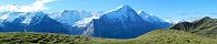 Between First and Bachsee above Grindelwald (Berner Oberland, Switzerland)