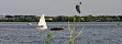 Boating on Saint-Laurent River in Montral (Qubec, Canada)