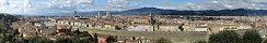 Florence from the Michelangelo Overlook (Toscana, Italy)