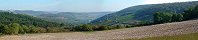 Burgundy countryside from La Rochepot (Cte-d'Or, France)