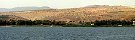 Genosar and Countryside from Sea of Galilee (Israel)