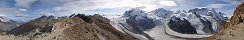 View from Gornergrat (Zermatt area, Switzerland)