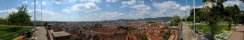 The city of Graz from Castle Hill (Styria, Austria)