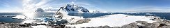 View from Port Charcot cairn, Booth Island (Antarctic Peninsula)