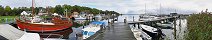 Kloster Harbour on Hiddensee Island (Germany)