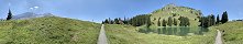 Lake Retaud near Les Diablerets (Canton of Vaud, Switzerland)