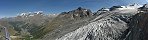 Saas Fee and Allalinhorn from Lngfluh (Upper Valais, Switzerland)