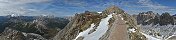 Monte Lagazuoi near Falzarego Pass (Dolomites, Belluno, Italy)