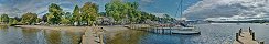 Lake Windermere Shoreline at Ambleside (Cumbria, England)