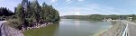 Lipno Dam on Vltava River (Czech Republic)