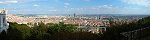 Lyon from the Fourvire Basilica (Rhne, France)