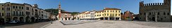 Central Place in Marostica (Veneto, Italy)