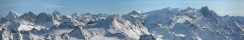 View from Mont Fort, above Verbier (Canton of Valais, Switzerland)