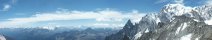 Mont Blanc from Helbronner peak (Haute-Savoie, France)