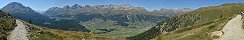 Pontresina Area from near Muottas Muragl (Canton of Graubnden, Switzerland)