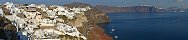 The Small Town of Oia (Santorini Island, Greece)