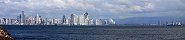 Panama City from Flamenco Island (Panama)