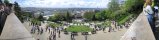 Paris from the Sacr Coeur basilica (France)