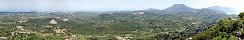 View from The Kaiser's Throne at Pelekas (Corfu Island, Greece)