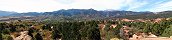 Front Range and Pikes Peak from Garden of the Gods (Colorado, USA)