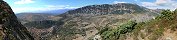 View over Civita from Pollino National Park (Calabria, Italy)