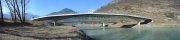 Old and new bridge on the Rhne river in Fully (Canton of Valais, Switzerland)