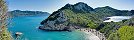 Porto Timoni Beach near Agios Georgios (Corfu Island, Greece)