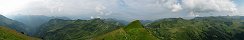 On a ridge of Pronthorn (Vorarlberg, Austria)