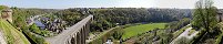 Rance River from Dinan Fort (Ctes-d'Armor, France)