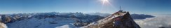 Late autumn day from Rochers de Naye (Swiss french area)