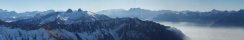 The Alps from Rochers de Naye (Swiss french area)