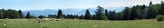 View from Mount Salve (Haute-Savoie, France)