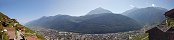 Martigny from Sommet des Vignes (Canton of Valais, Switzerland)