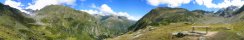 Near Sulzenau Htte, high alpine track (Stubai, Tyrol, Austria)