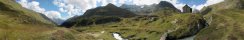 Franz Senn Htte, high alpine hiking track (Stubai, Tyrol, Austria)