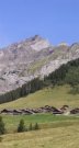 The village of Taveyanne under Mt Culan (Swiss french Alps)