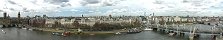 River Thames from the London Eye (London, England)