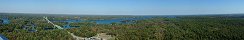 View from Thousand Islands Skydeck (Ontario, Canada)